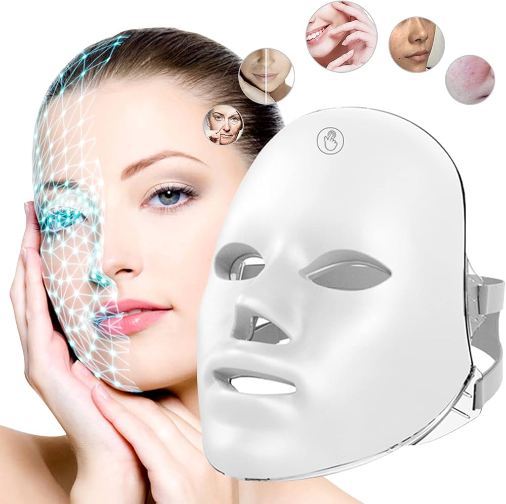 7 Color LED Glow Mask
