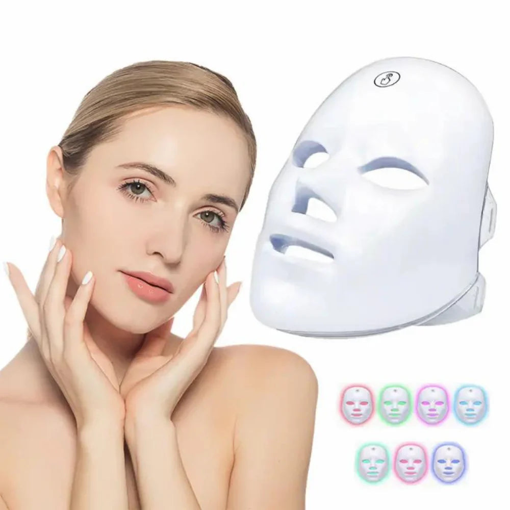 7 Color LED Glow Mask
