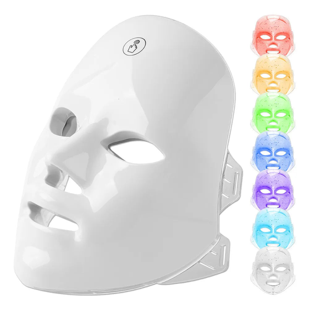 7 Color LED Glow Mask